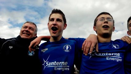 Célébration U17 - 30 Novembre 2014 - Victoire La Métare (9-2)