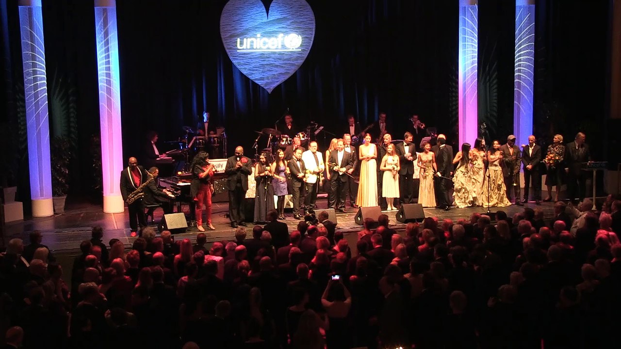 Abschuß- Unicef Gala 2014 in Köln