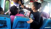 Indian women captured fighting off sexual attackers on bus