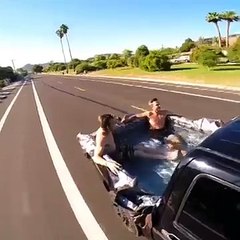 Pickup adaptada à diversão!