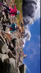 Erupção de Vulcão no Japão!