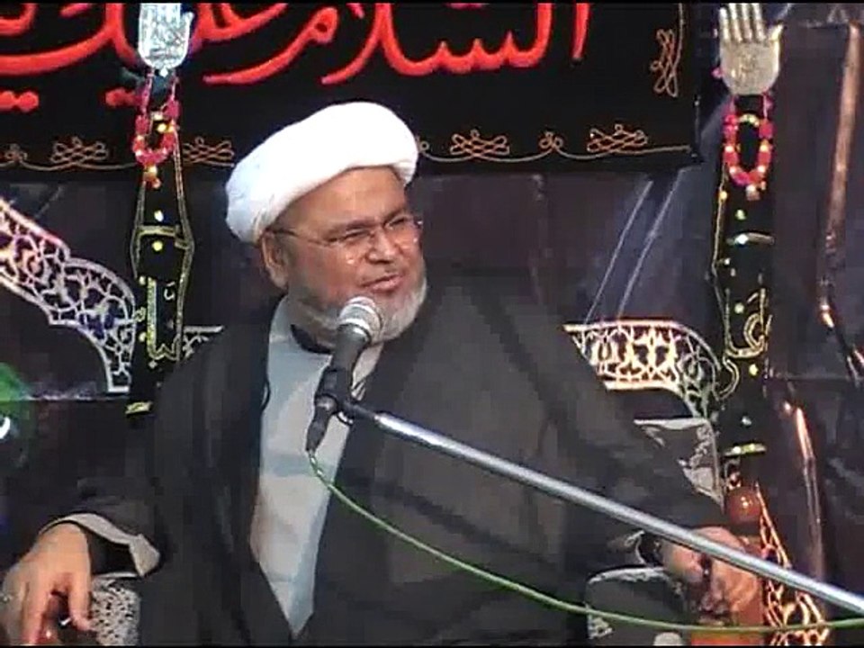 1st Majlis of Ashra-e-Majalis at Baqiatullah by Allama Shabbir Hasan Maisami