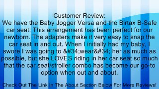 Baby Jogger Britax B-Safe CS/CV Car Seat Adaptor Review