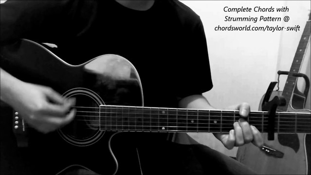 Taylor Swift Wonderland Chords