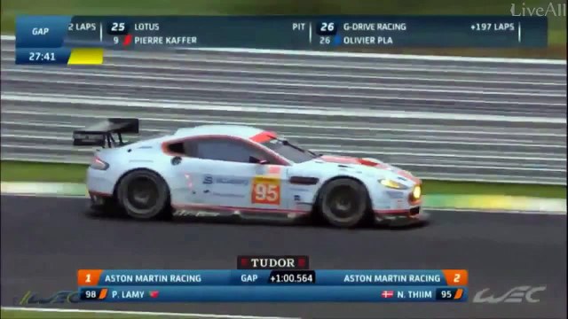 Crash de Mark Webber WEC 2014 Interlagos 6H