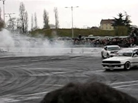 Paris Tuning Show Burn Out