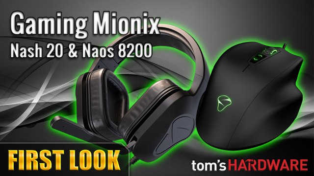 NAOS 8200 & NASH 20 - Novità Gaming di MIONIX