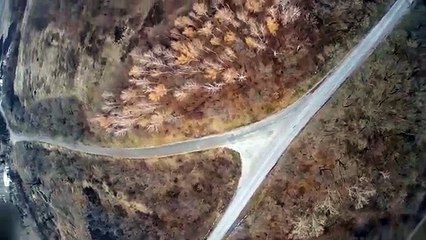 Беспилотник ВСУ отслеживает движение танка