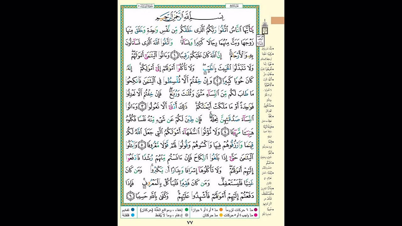 004 -  مشاري العفاسي - سورة النساء - المصحف المرتل