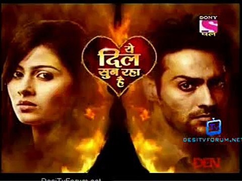 Yeh Dil Sun Raha Hai 1st December 2014 Video Watch Online pt1