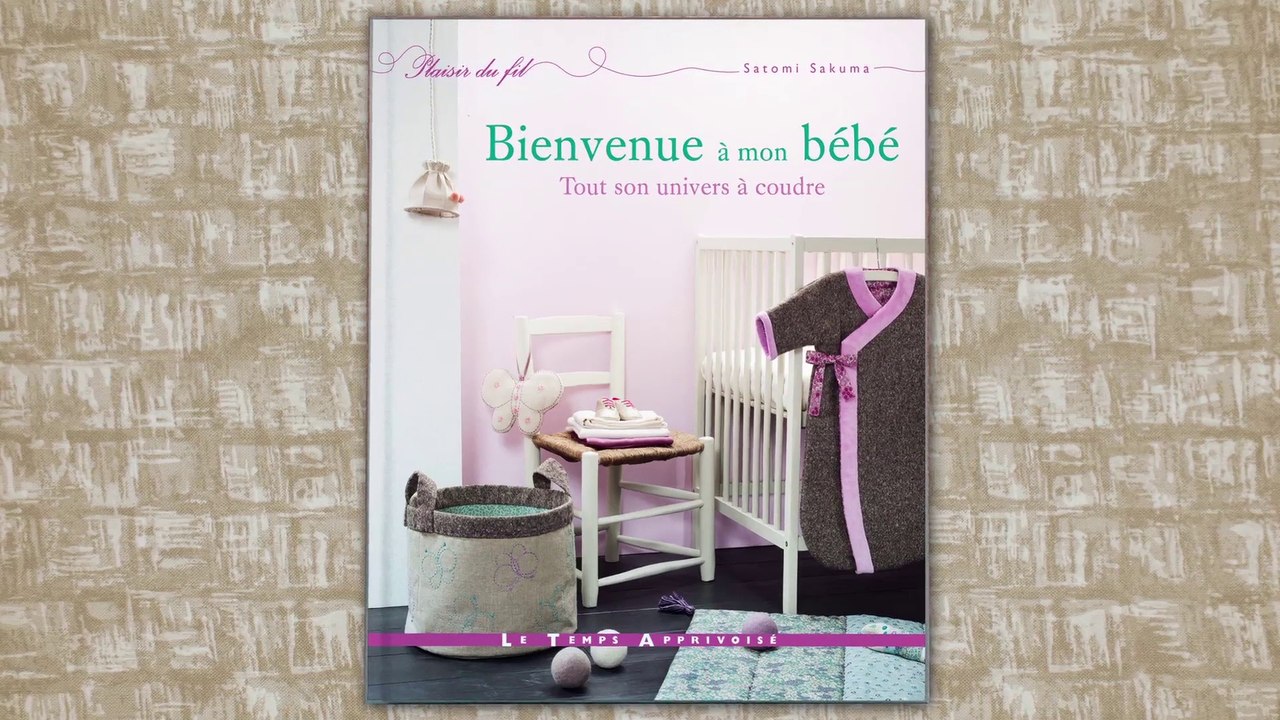 Bande annonce du livre Bienvenue à mon bébé de Satomi Sakuma aux éditions Le Temps Apprivoisé