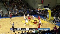 alley-oop sur passe à terre entre James Michael McAdoo et Elliot Williams