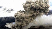 Mount Aso volcano in Japan causes chaos in first eruption