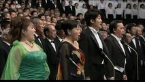 Beethoven - Ode an die Freude - 10000 - singing  -  Ode to Joy   JAPAN   2012