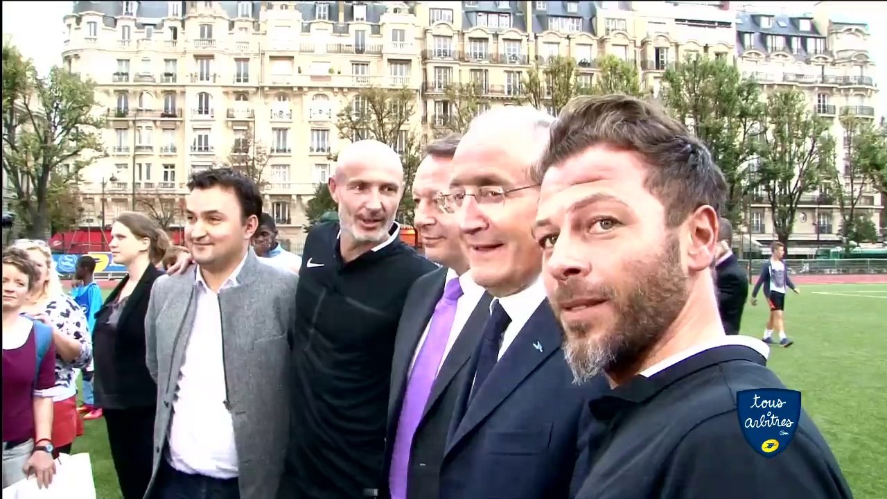 #JNA2014 : Vis ma vie d'arbitre avec Christophe Maé et Frank Leboeuf / Groupe La Poste - Tous Arbitres