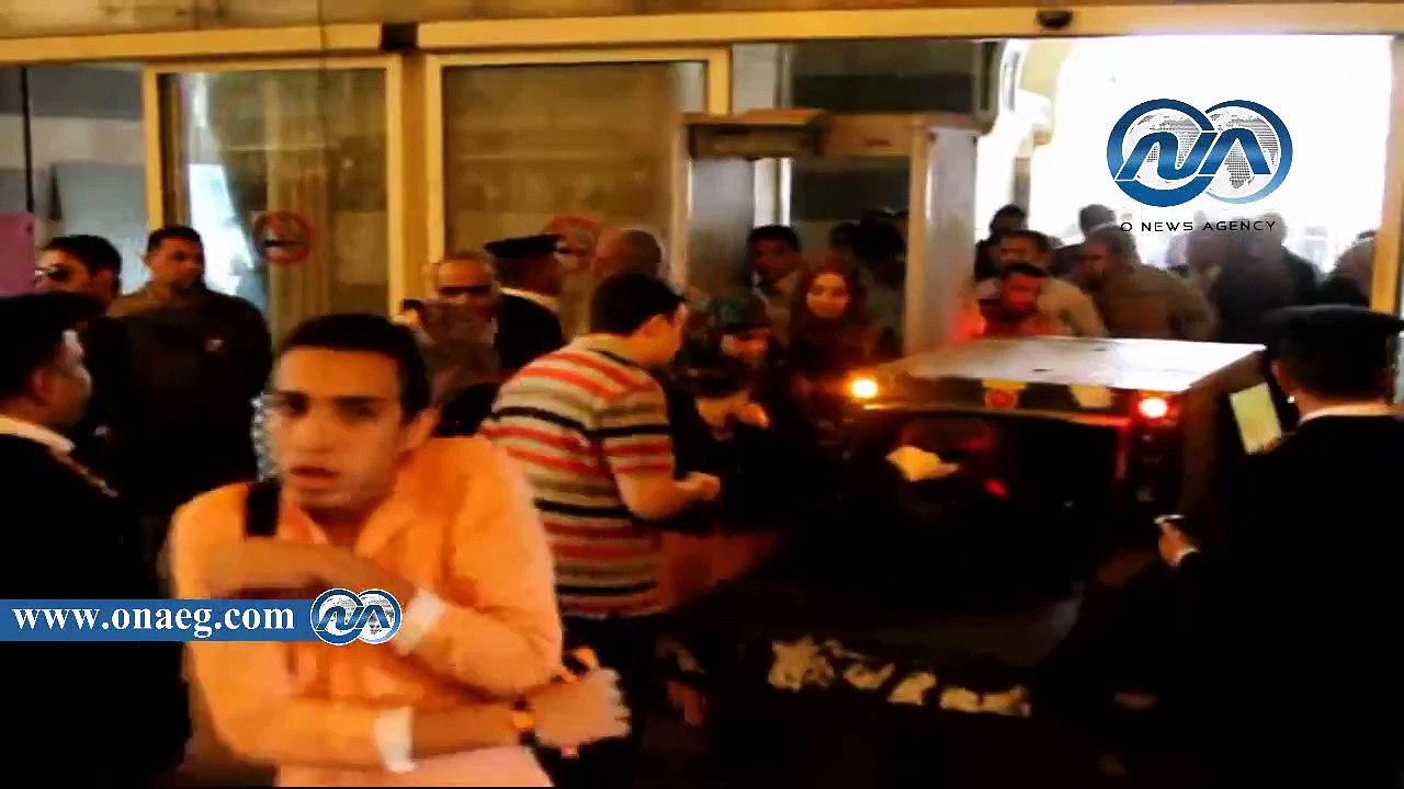 بالفيديو.. عملية التأمين داخل محطة مصر