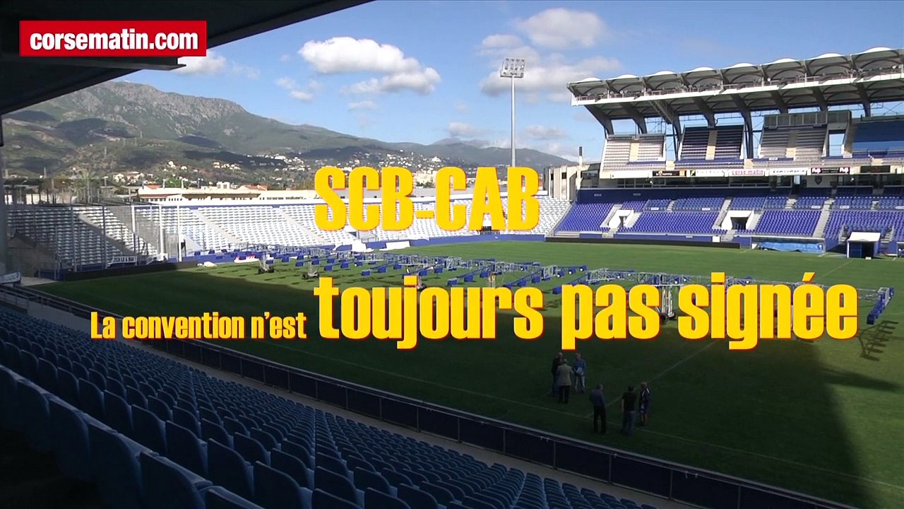 SCB-CAB-Stade Armand Cesari : la convention définitive n'est toujours pas signée