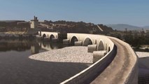 Découvrez comment était le pont d'Avignon en 1550