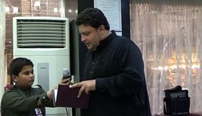 NOHA BY AGHA TALIB AT KARBALA HOTEL NOOR UL HARMAIN