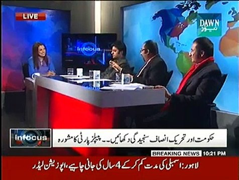 Infocus (Kya Hukumat Aur PTI May Deal Ho Chuki) - 1st December 2014
