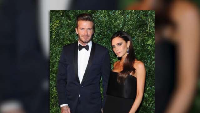 David Beckham on Red Carpet After Crash