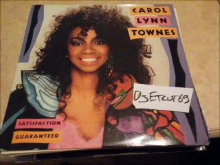 CAROL LYNN TOWNES -SATISFACTION GUARANTEED(RIP ETCUT)POLYDOR REC 85