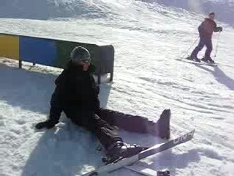 Ski chute