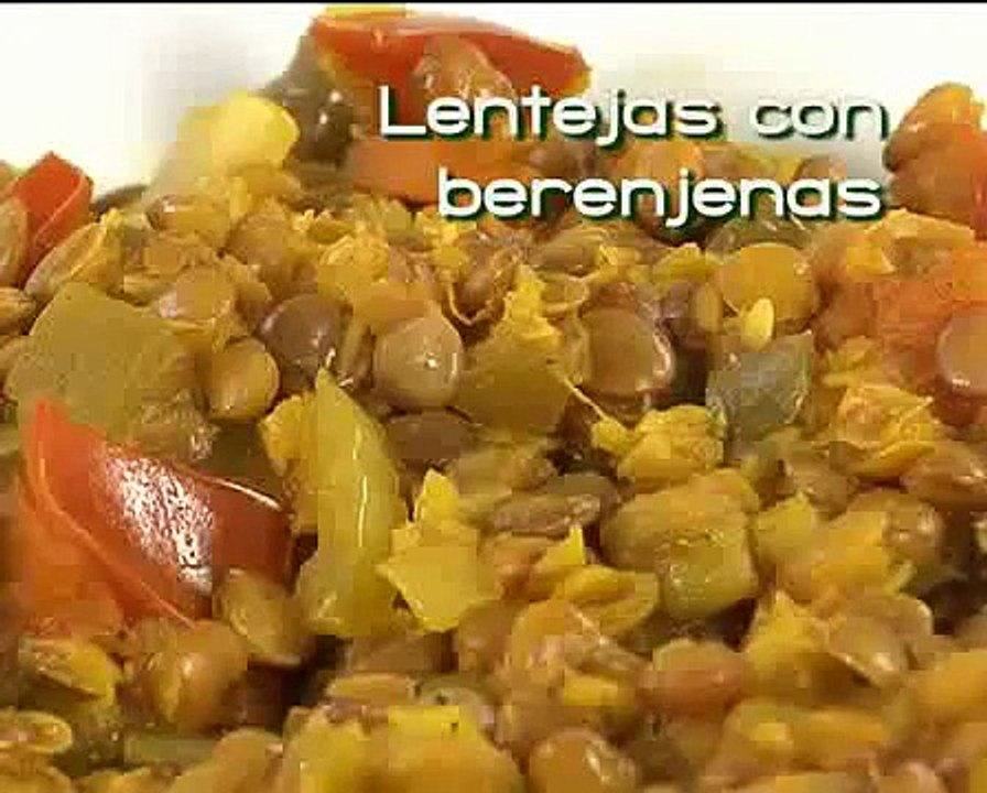 Comidas Adelgazantes, Lentejas Con Berenjenas