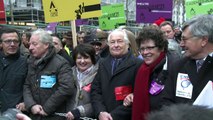 French business owners protest taxes, red tape