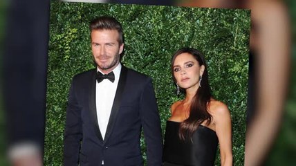 David Beckham ist nach seinem Autounfall wieder auf dem roten Teppich