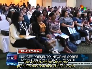 Guatemala sees high rates of chronic child malnutrition