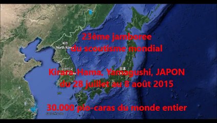 Candidature Japon Anicet LESCANNE-caravane de Pau