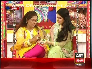 Actress Binita apni adat se majbur har morning show me hindi ka lafz istemal karti rahi