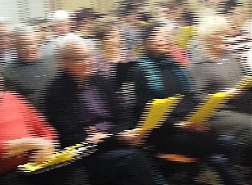 Répétition chorale des élus