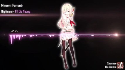 Nightcore   If I Die Young