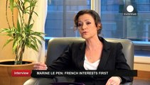 فرنسا: مقابلة مع رئيسة الجبهة الوطنية مارين لوبين
