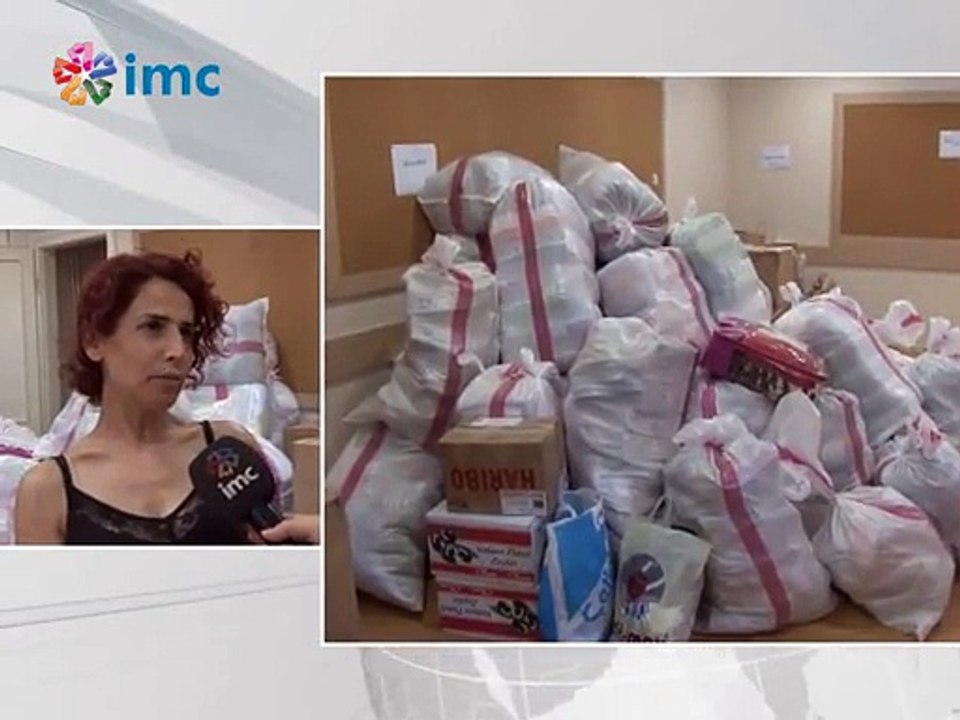 İstanbul'da Şengal için yardım kampanyası -Haber: Halime Aktürk Kamera: Emrah Ürün / Özgür Söylemez