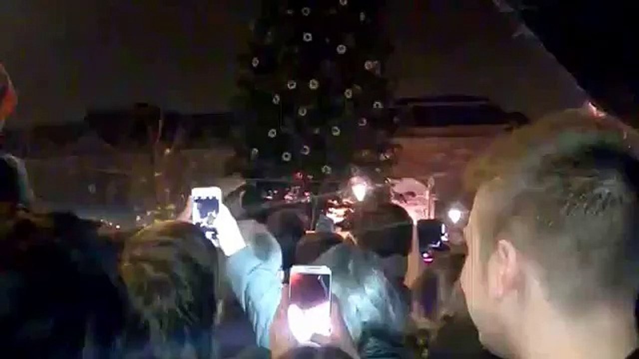 Lancement des Illuminations du Grand sapin de Noel de Strasbourg - 2014