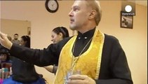 St. Petersburg'da Ortodoks kuaför