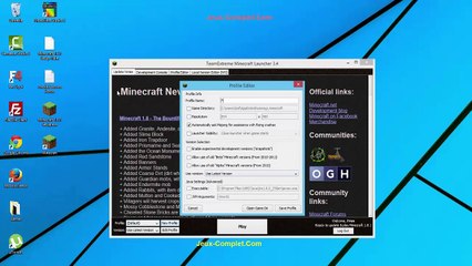 Télécharger Minecraft 1.8.1 Cracker Launcher Gratuit [Multijoueur]
