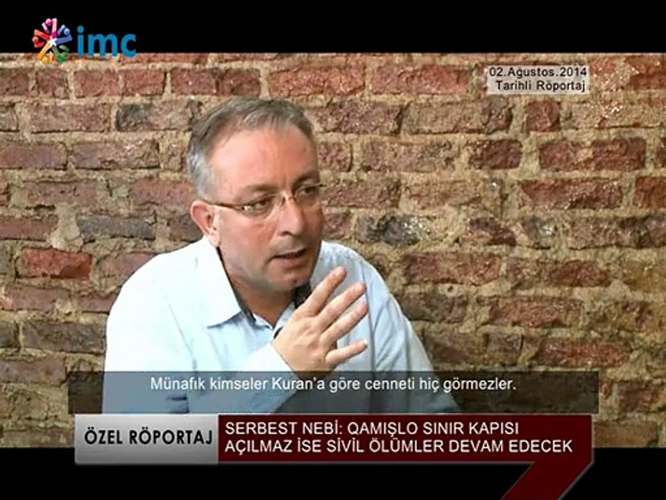 Serbest Nebi- IŞİD'in elinde ABD'nin verdiği silahlar var Söyleşi: Halime Aktürk Kamera: Emrah Ürün