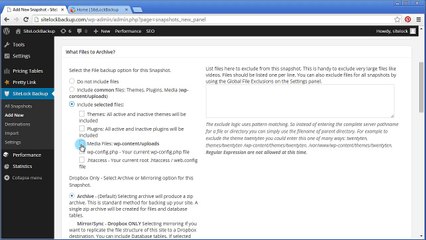 Wordpress Backup Plugin - HD Video Demo