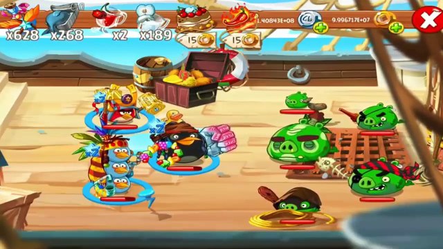 Angry Birds Epic - Gameplay walkthrough - Chronicle Cave 2 - Rain Plateaus 5