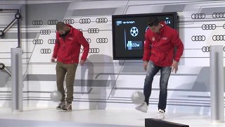 Audi e-tron challenge - Real Madrid - benzema vs ronaldo