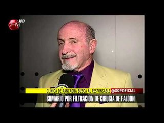 Buscan responsable de filtración de la operación de Faloon - SQP