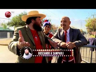 Revisa la nueva aventura de El Guatón Salinas buscando a Sampaoli