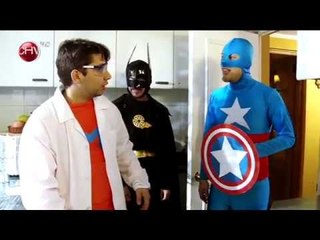 Mr. Músculo no puede carretear por lavar la loza