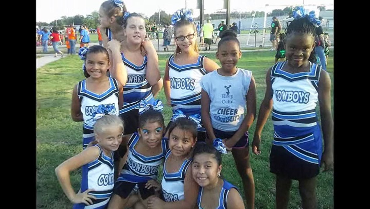 SYSA Jr cowboys cheer! 2014