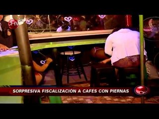 Download Video: Realizan sorpresiva fiscalización a café con piernas ubicados en Estación Central - CHV Noticias