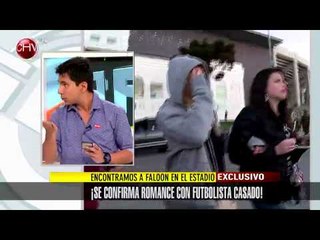 Faloon en el estadio confirmaría romance con futbolista Jean Paul Pineda - SQP